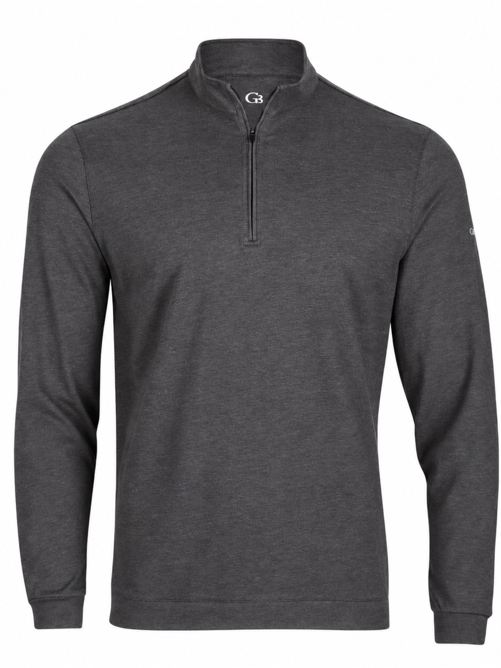 Galway Bay All-Weather Layering Quarter Zip Men's Sweaters for Golf Charcoal